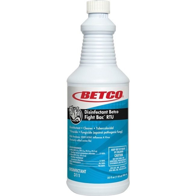 Betco Corporation Disinfectant Fightbac Rtu BET3111200