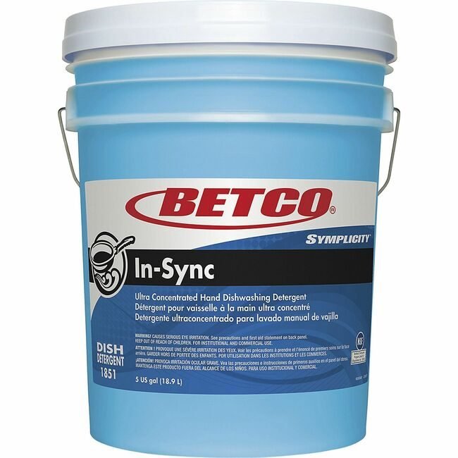 Betco Corporation Detergent Dish Nsync Prm 5G BET18510500