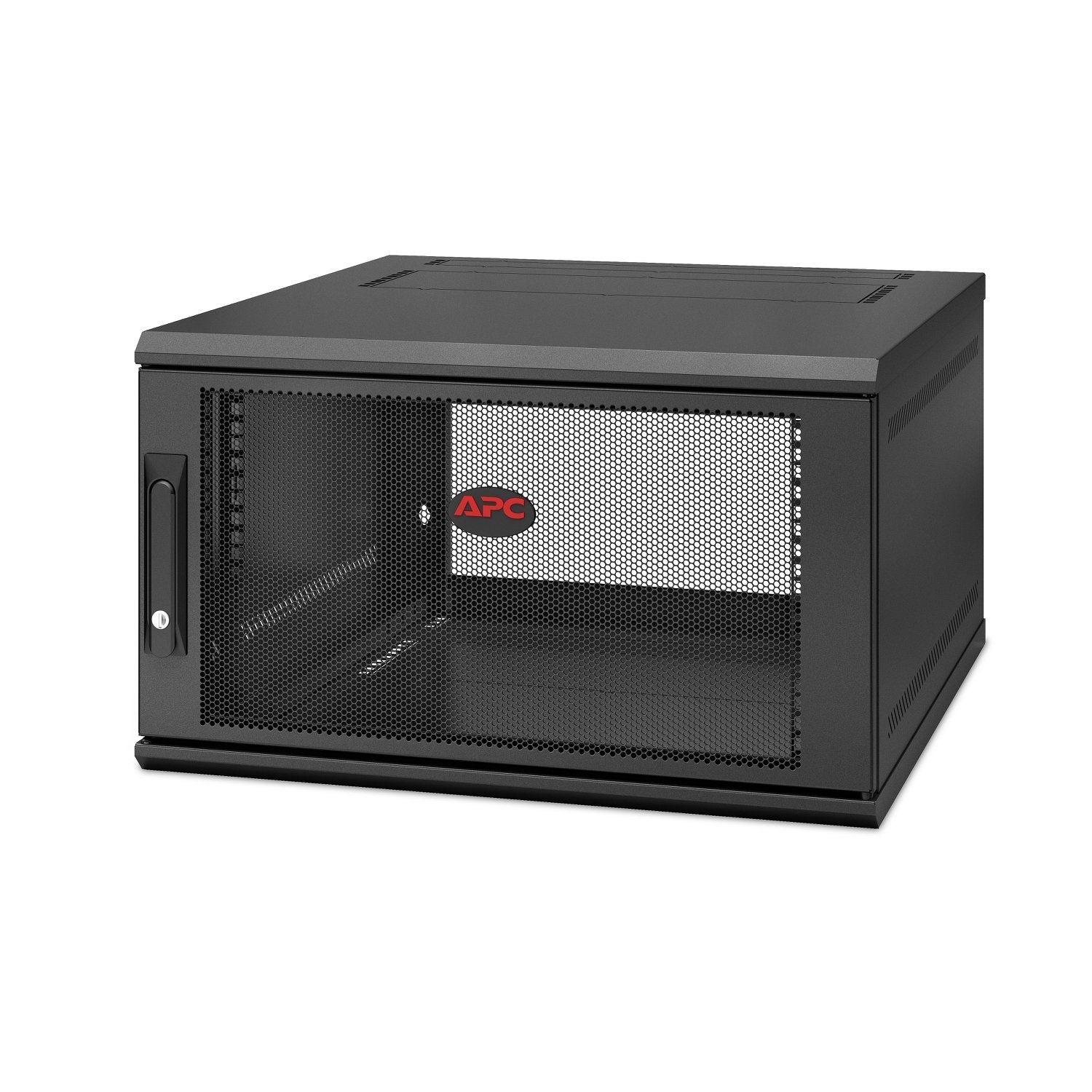 APC by Schneider Electric APC SCHNEIDER ELECTRIC RACK AND ACC NetShelter WX AR106SH6, 6U, 19inch patch cabinet, Wall