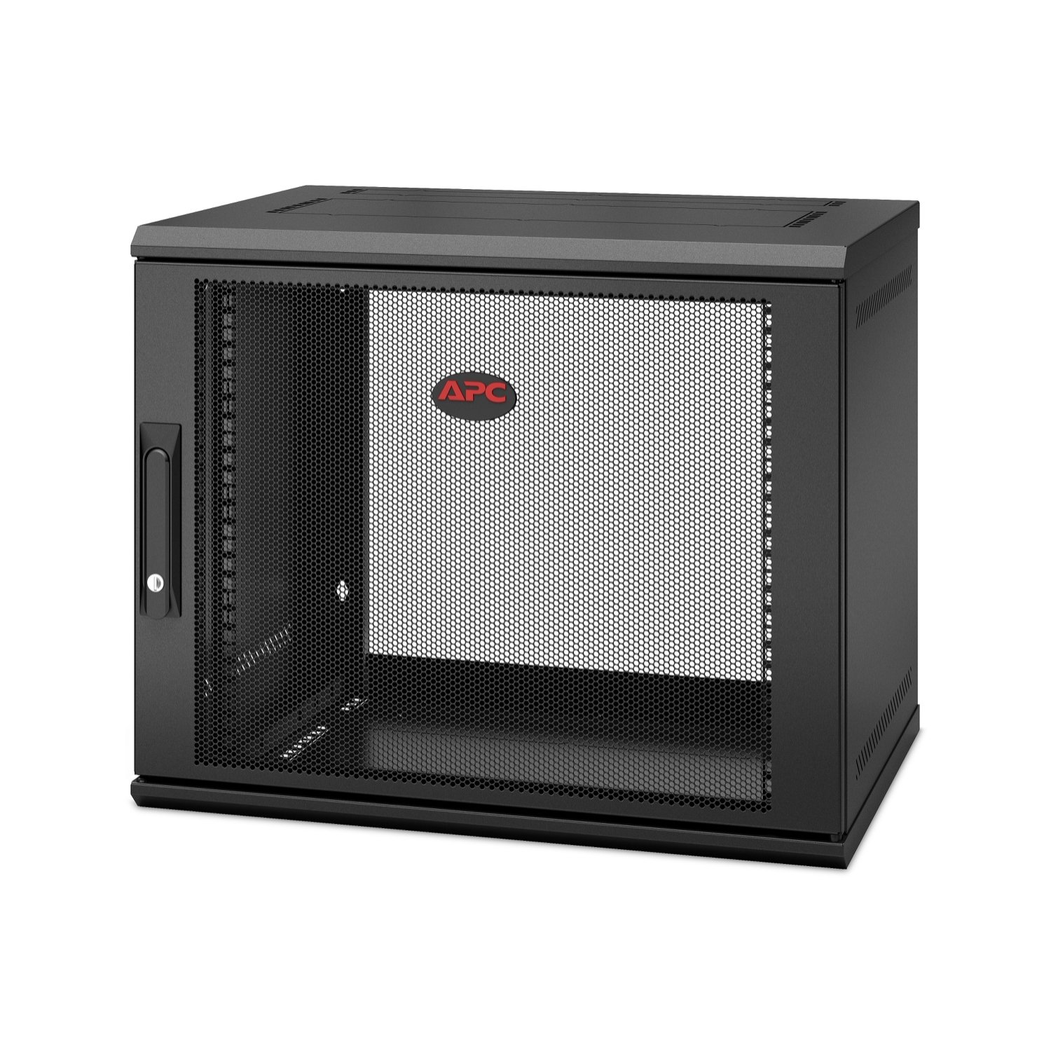 APC by Schneider Electric APC SCHNEIDER ELECTRIC RACK AND ACC NetShelter WX AR109SH4 - 9U, 19 inch patch cabinet, Wall mount,