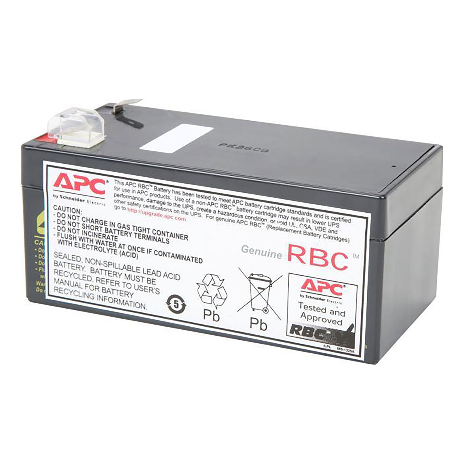APC SCHNEIDER ELECTRIC IT CONTAINER Replacement Battery Cartridge 35 with 2 Year Warranty RBC35