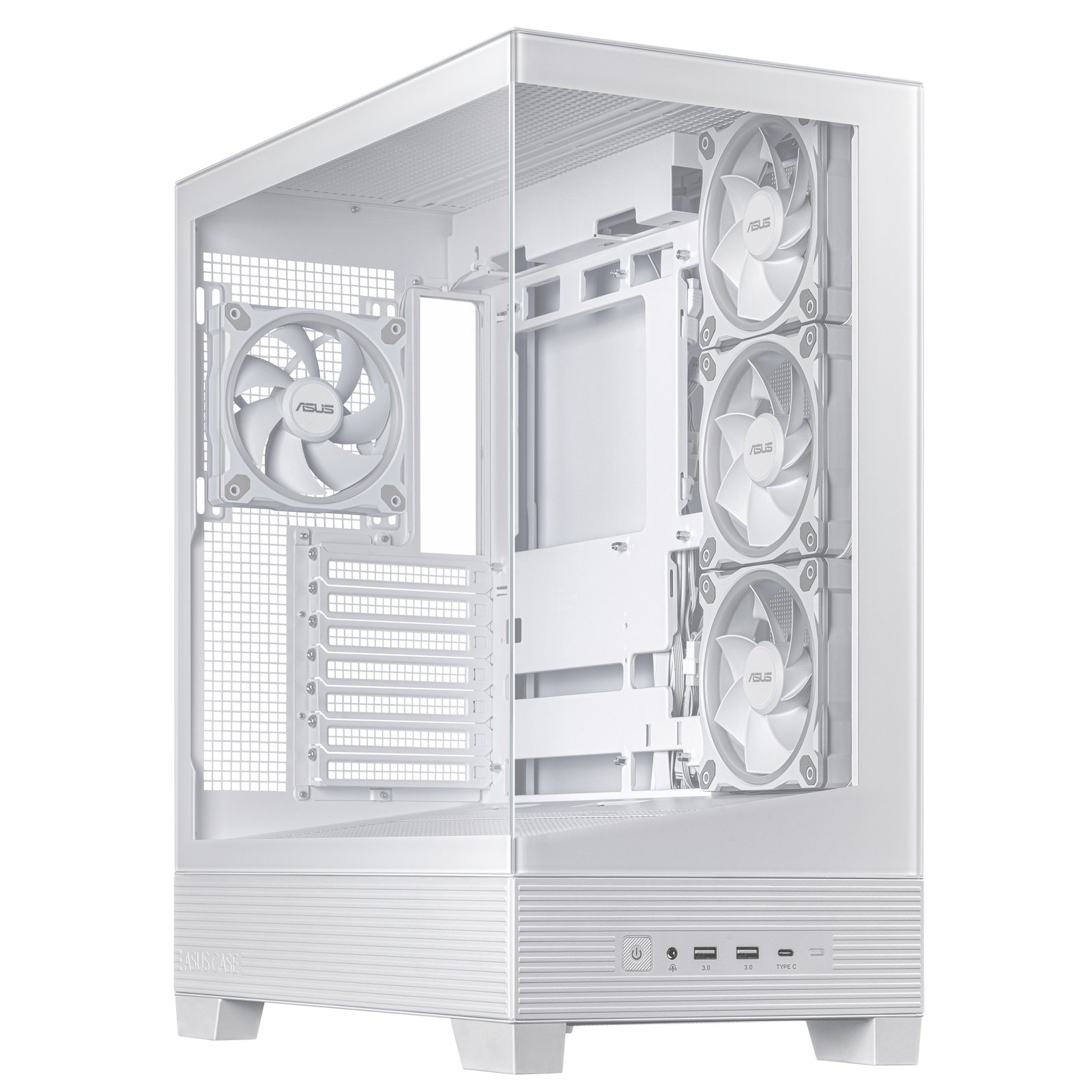 ASUS A31 Plus TG ARGB WHITE Midi Tower A31TGWHITE