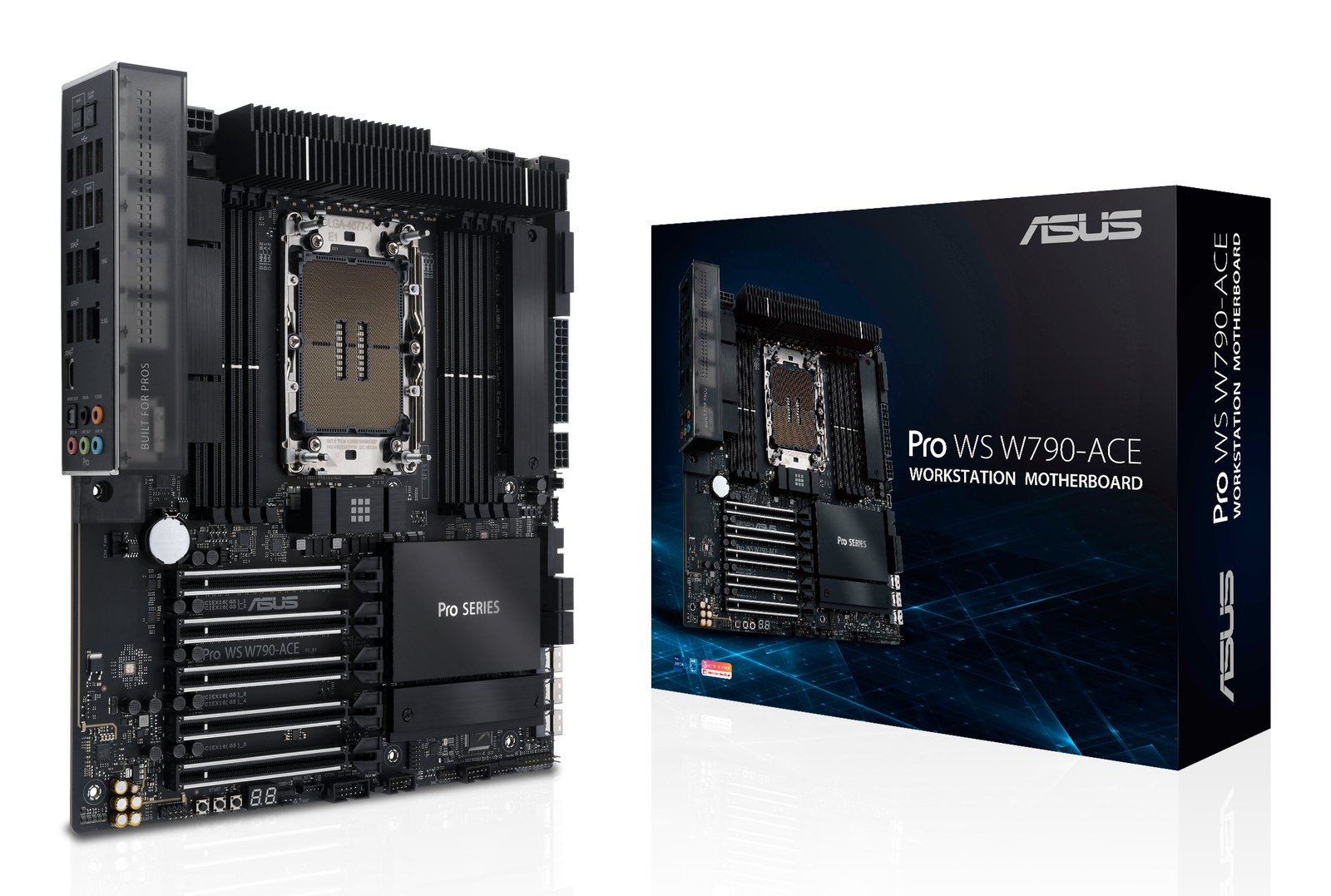 ASUS PRO WS W790-ACE Intel W790 LGA 4677 (Socket E) SSI CEB PROWSW790ACE