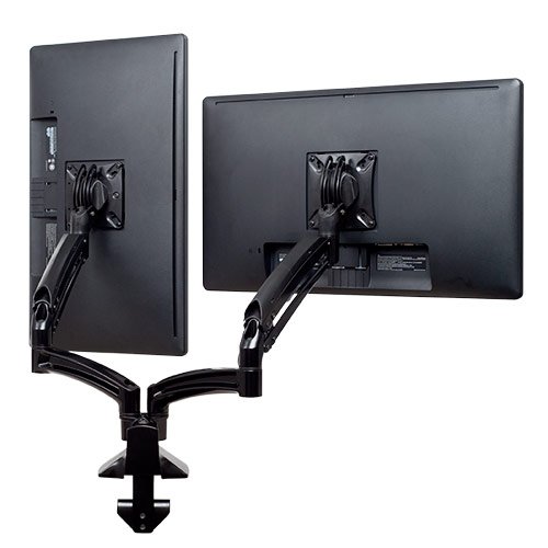 Chief KontourTM K1D Dual Monitor Dynamic Desk Mount, Reduced Height-K1D220BXRH