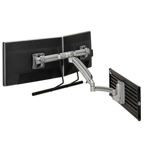 Chief KontourTM K1S Dynamic Slatwall Mount, Dual Monitor Array - K1S22HS