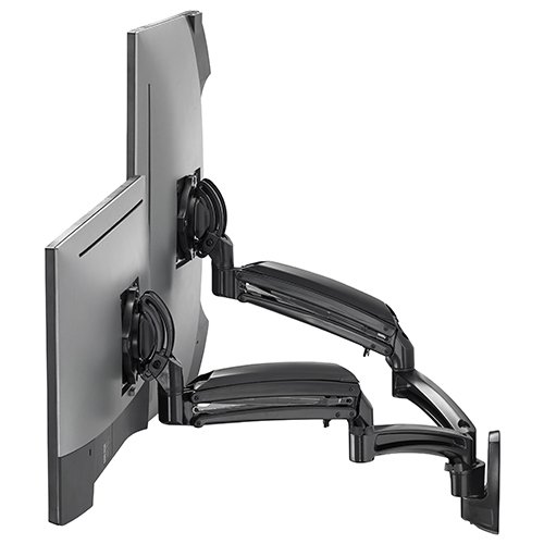 Chief KontourTM K1W Dynamic Wall Mount Reduced Height, 2 Monitors-K1W220BXRH