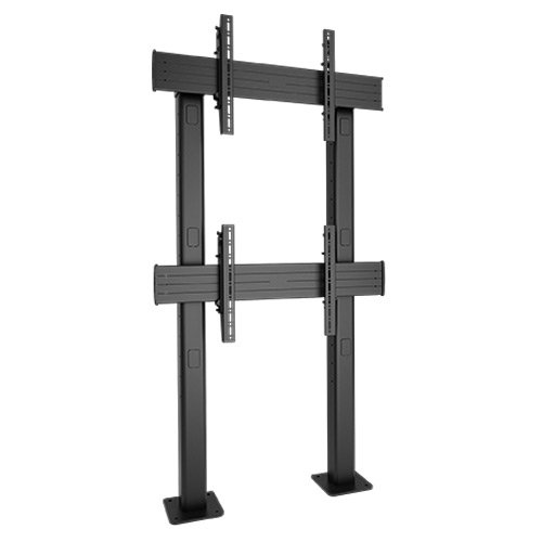 Chief Fusion® 1 X 2 Micro-Adjustable Large Bolt-Down Freestanding Video Wall LBM1X2U