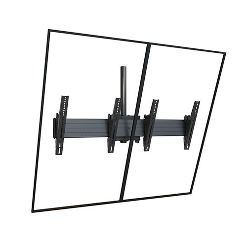 Chief Fusion® Large Ceiling Mounted 2 x 1 Portrait Menu Board 400 mm Interfaces LCM2X1UP400