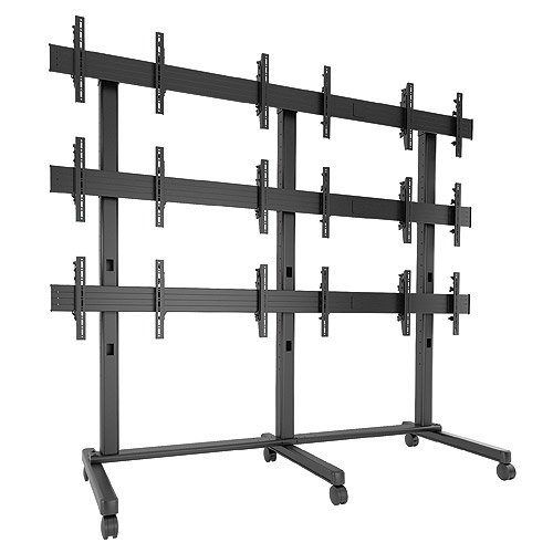 Chief Fusion® 3 x Micro-Adjustable Large Freestanding Video Wall LVM3X3U