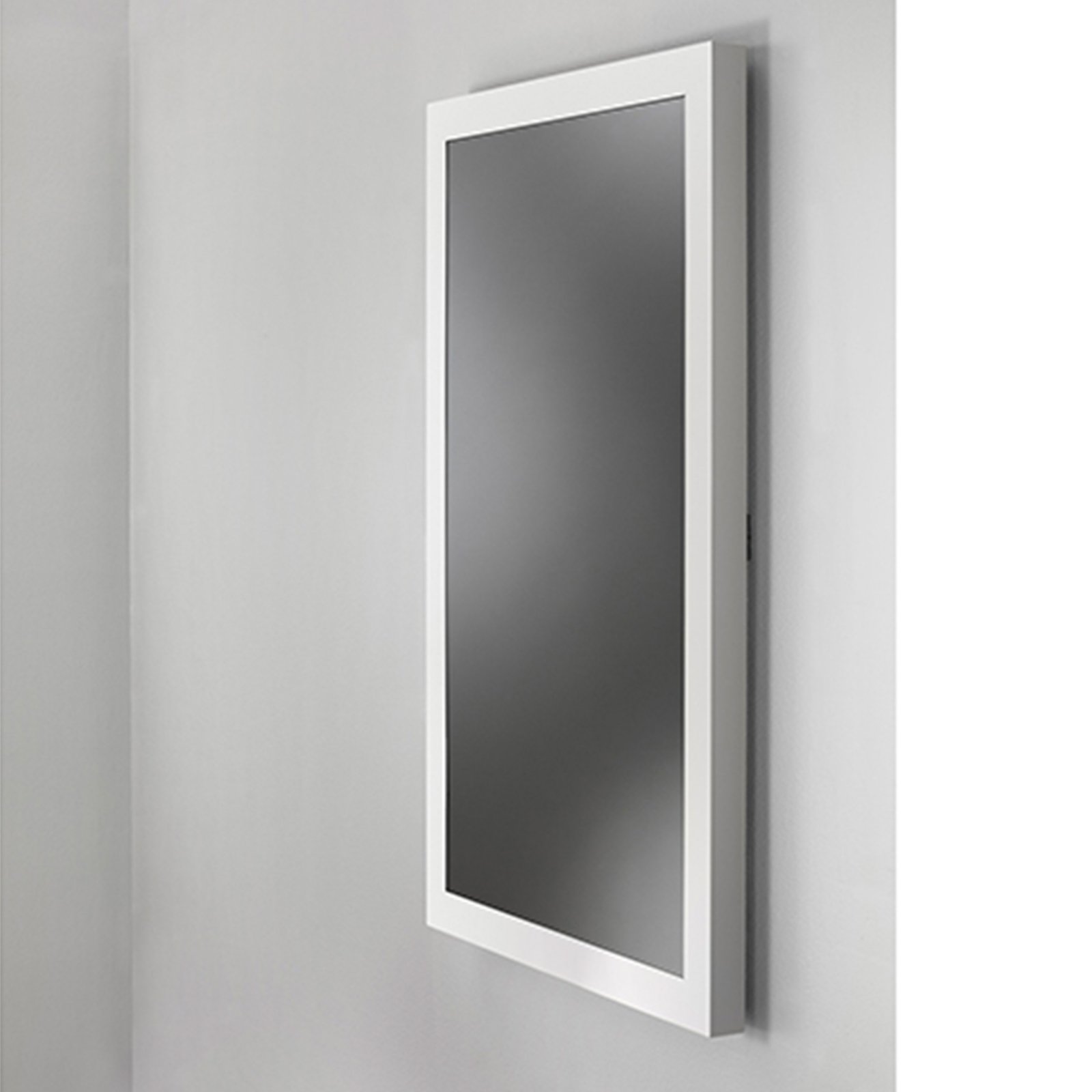 Chief ImpactTM On-Wall Kiosk with Protective Glass - Portrait 55 Inch White LW55UWPG