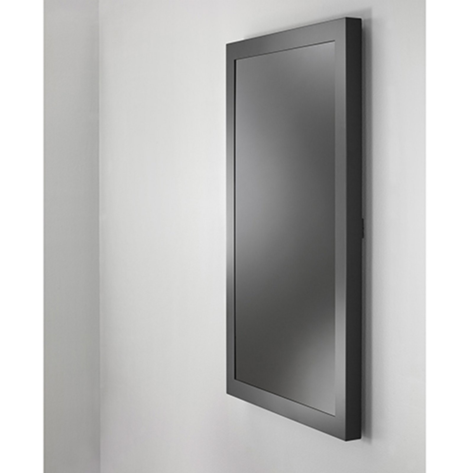 Chief ImpactTM On-Wall Kiosk with Protective Glass - Portrait 65 Inch Black LW65UBPG