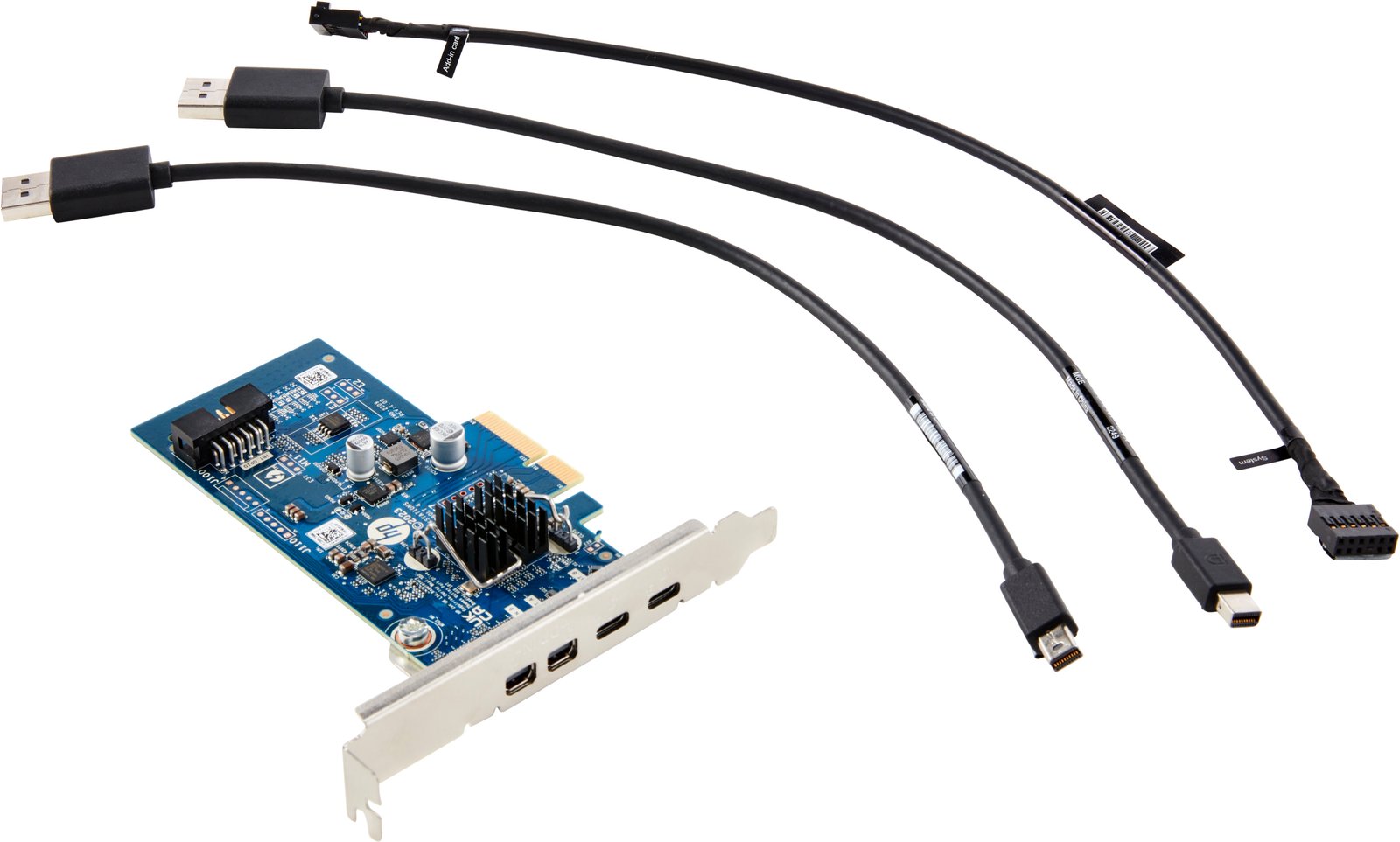 HP Business Crd Dual TBT4 PCIe x4 LP interface cards/adapter Internal 340L1AA