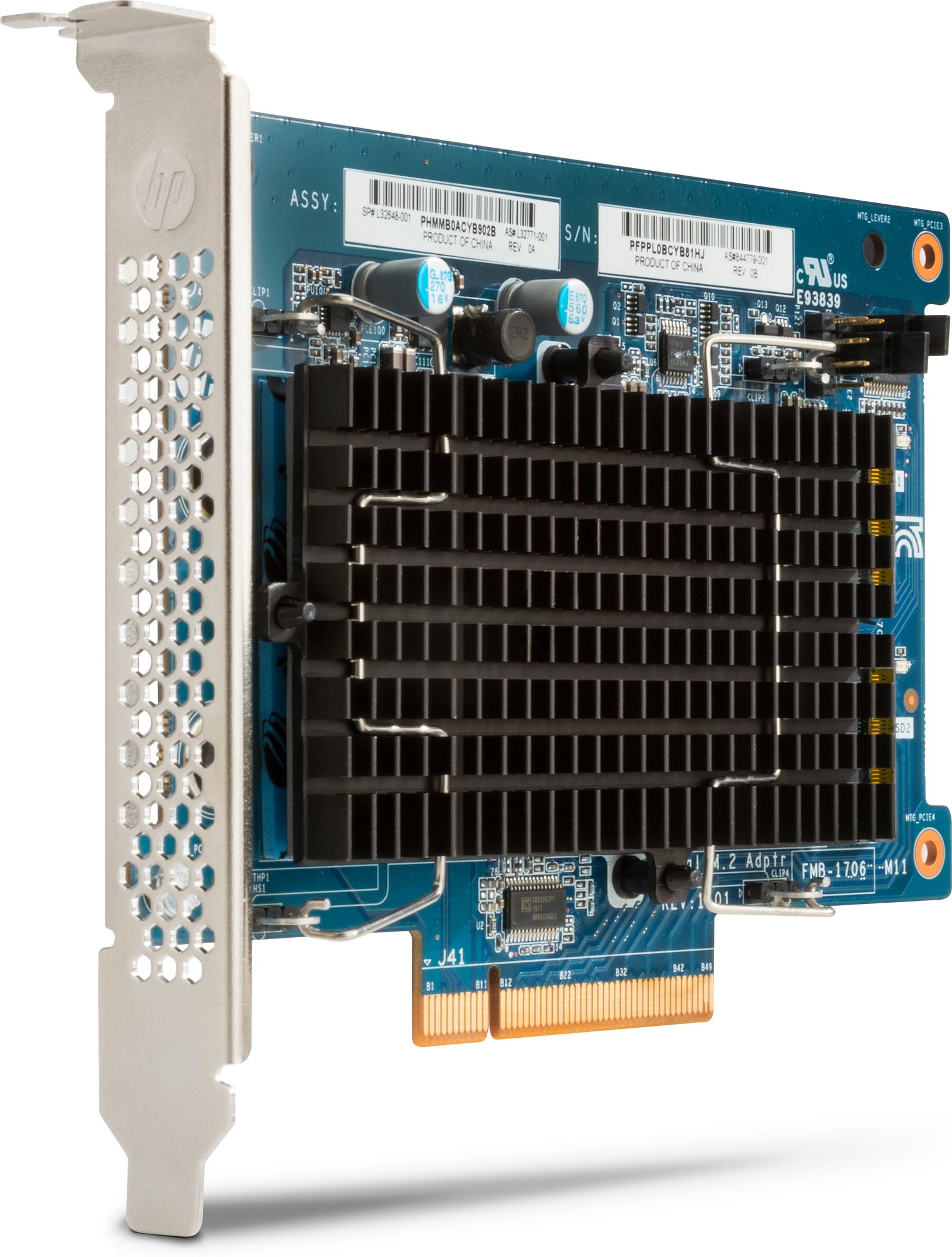 HP-CTO HP Z Turbo Drive Dual Pro 2TB SSD M.2 PCI Express 3.0 NVMe 4YF63AA