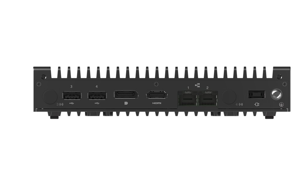 Lenovo ThinkEdge SE10 Intel Atom® X6214RE 8 GB DDR4-SDRAM 256 SSD Windows 10 IoT Enterprise Mini PC 12NH0009UT