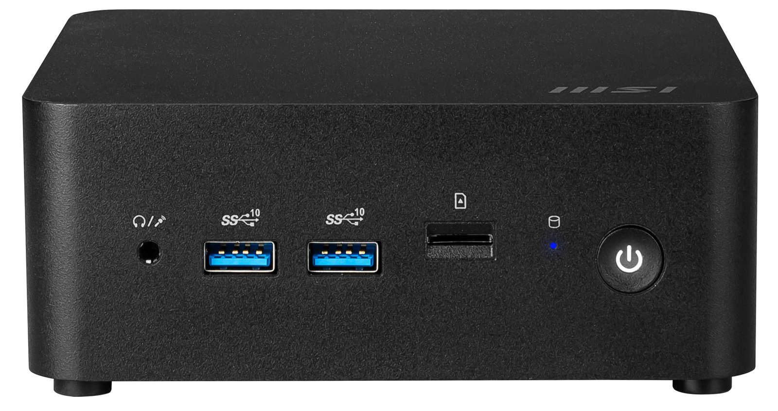 MSI Systems Cubi NUC 1M-010US Intel Core 3 100U 8 GB DDR5-SDRAM 500 SSD Windows 11 Pro Mini PC Black CUBINUC1M010