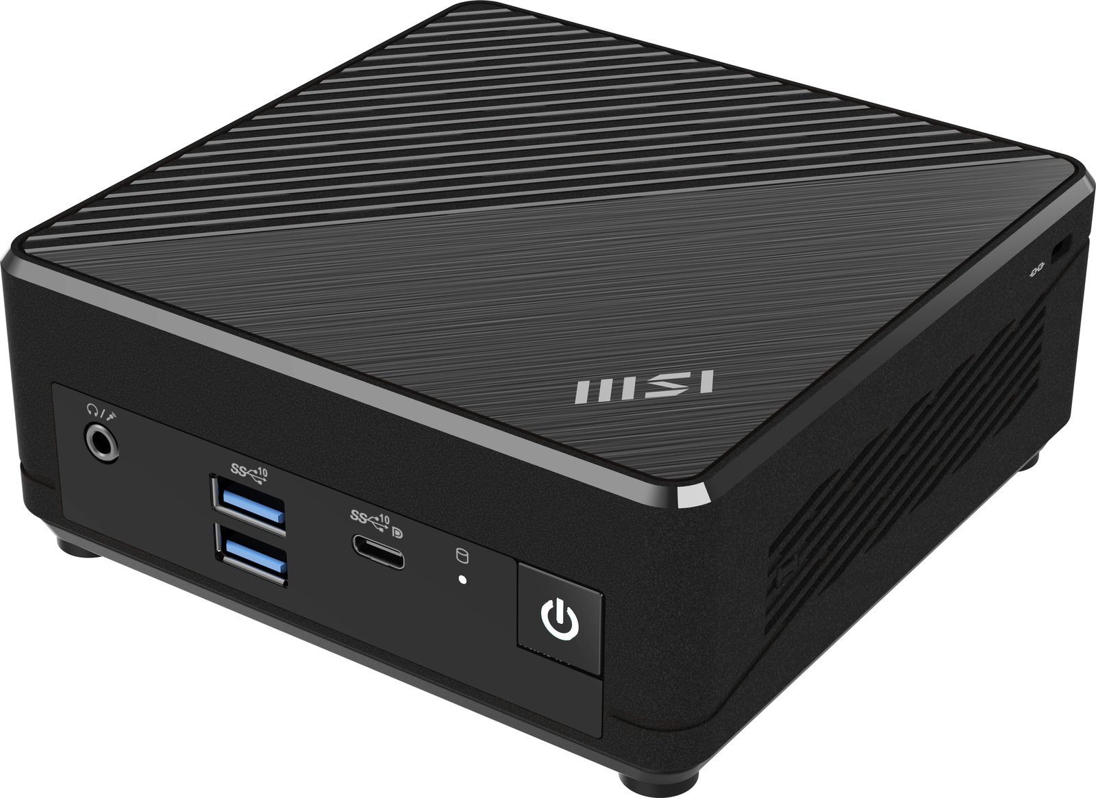 MSI Systems Cubi N ADL 048US Intel® N100 4 GB DDR4-SDRAM 128 SSD Windows 11 Pro Mini PC Black CUBNADL048
