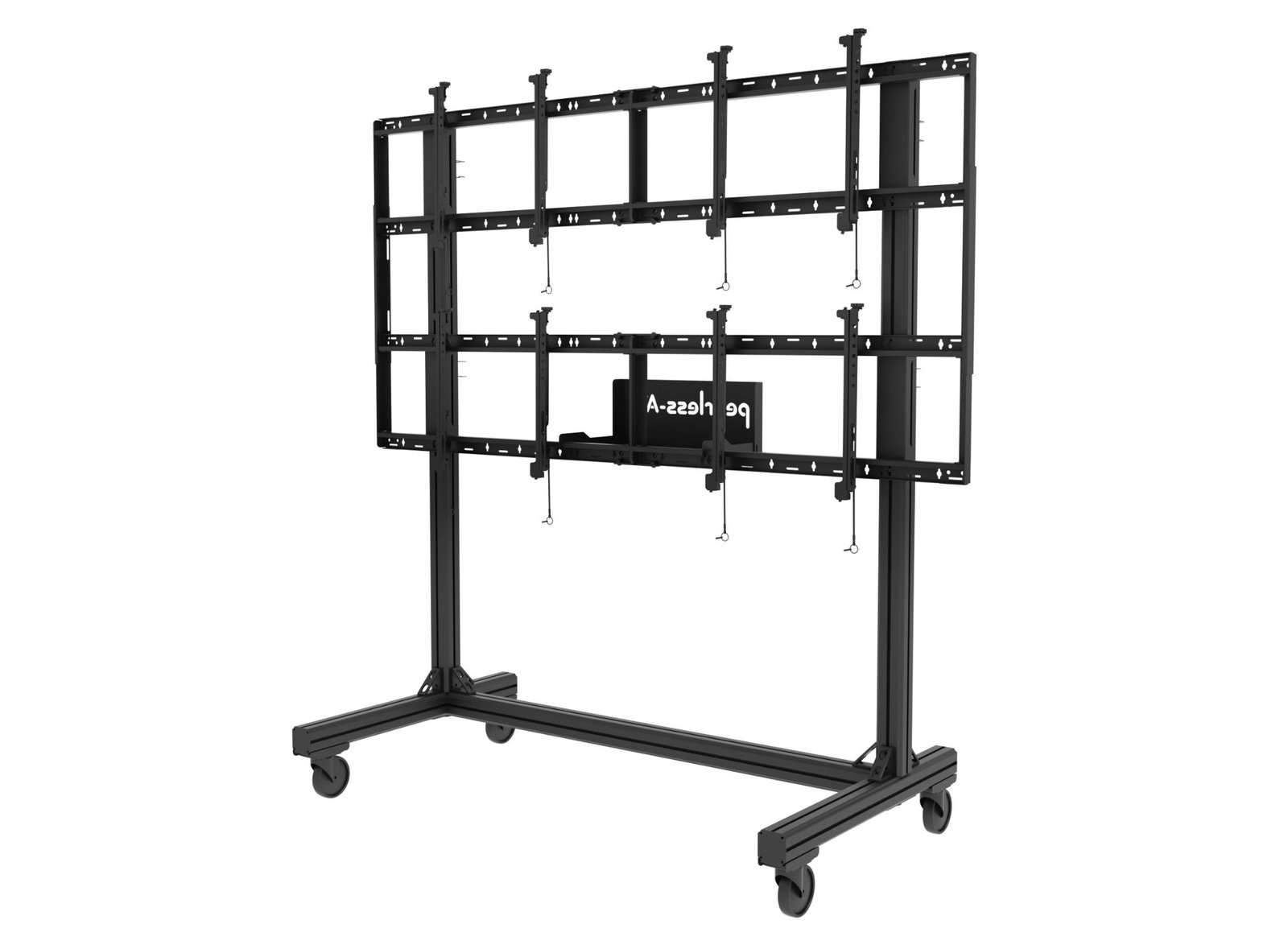 Peerless-AV PEERLESS -AV DS-C560-2X2 multimedia cart/stand Black Flat panel