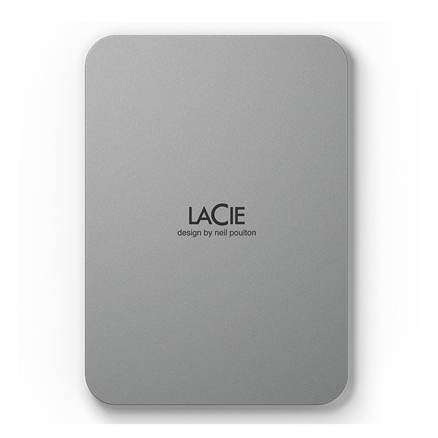 Seagate Retail Lacie Mobile Drive external hard 1 TB USB Type-C 3.2 Gen (3.1 Silver STLP1000400