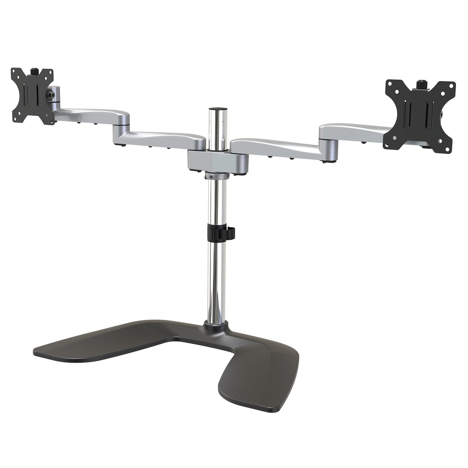 StarTech.com Dual Monitor Stand - Ergonomic Desktop for up to 32" (17.6lb/8kg) VESA Displays - ARMDUALSS