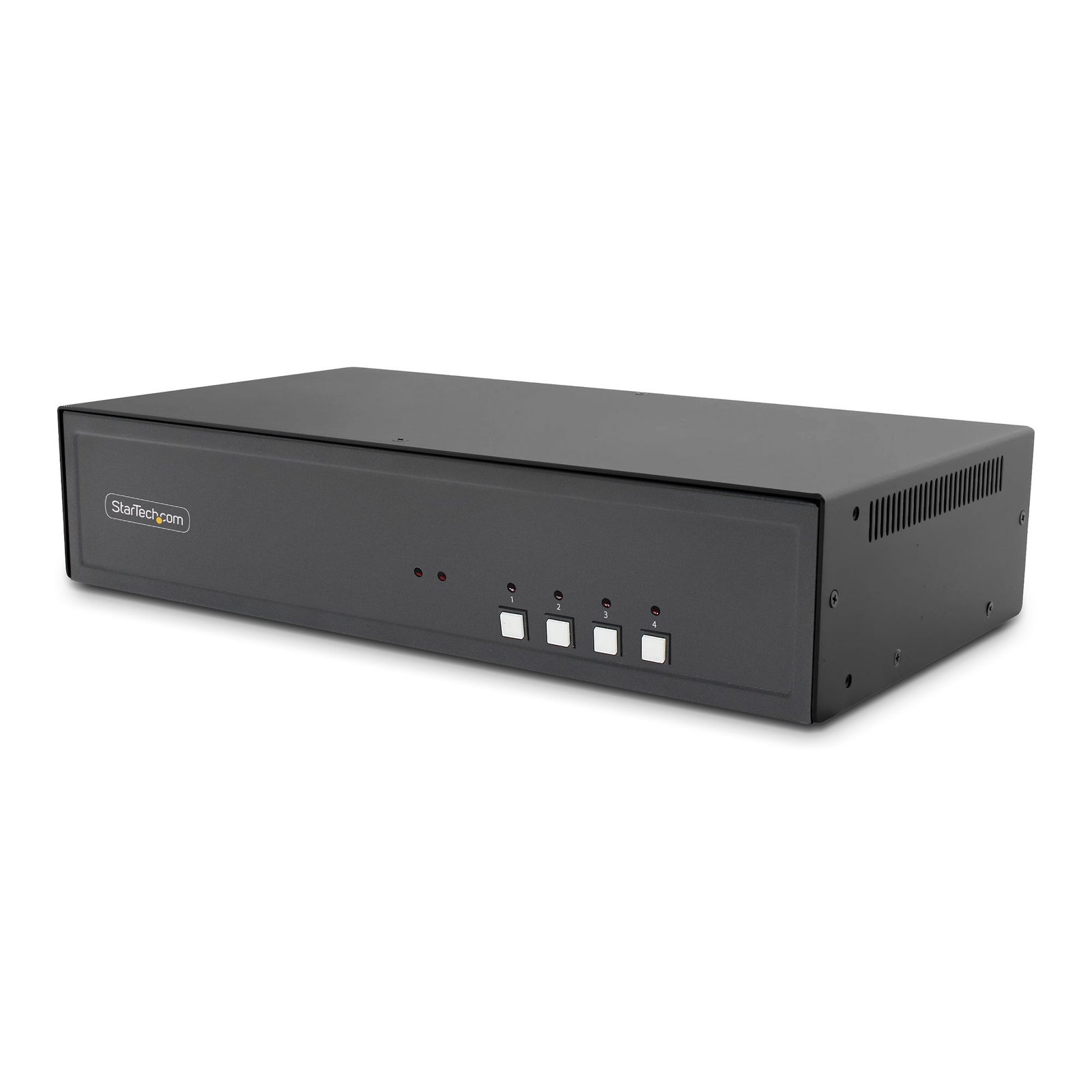 StarTech.com Secure 4-Port Dual-Monitor KVM Switch, HDMI or DisplayPort, 4K 60Hz, NIAP 4.0 Desktop CK4HP204C