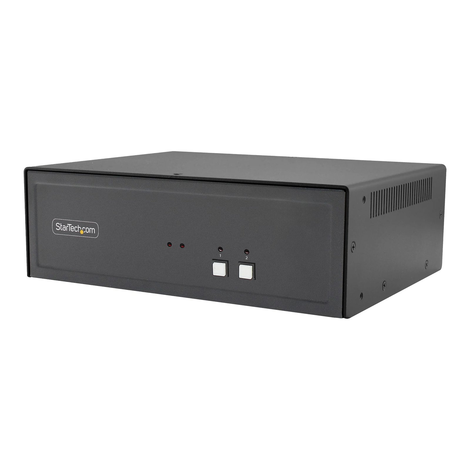 StarTech.com Secure 2-Port KVM Switch, DisplayPort, 4K 60Hz, NIAP 4.0 Desktop Metal Housing, Made CK4P102