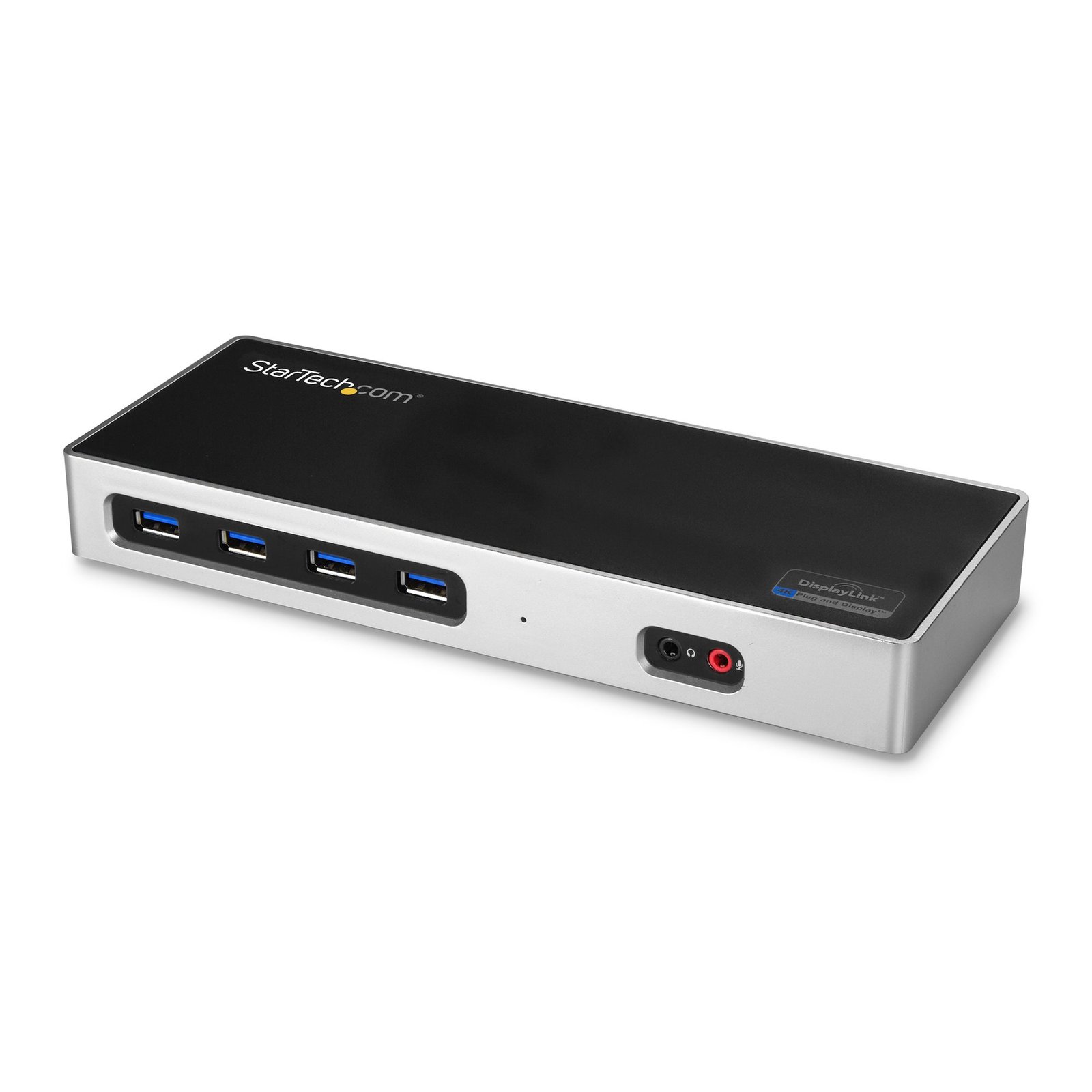 StarTech.com USB-C  USB-A Dock - Dual Monitor 4K 60Hz DisplayPort + HDMI - Hybrid USB 3.0 Docking DK30A2DH
