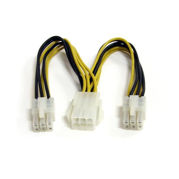 StarTech.com 6in PCI Express Power Splitter Cable PCIEXSPLIT6
