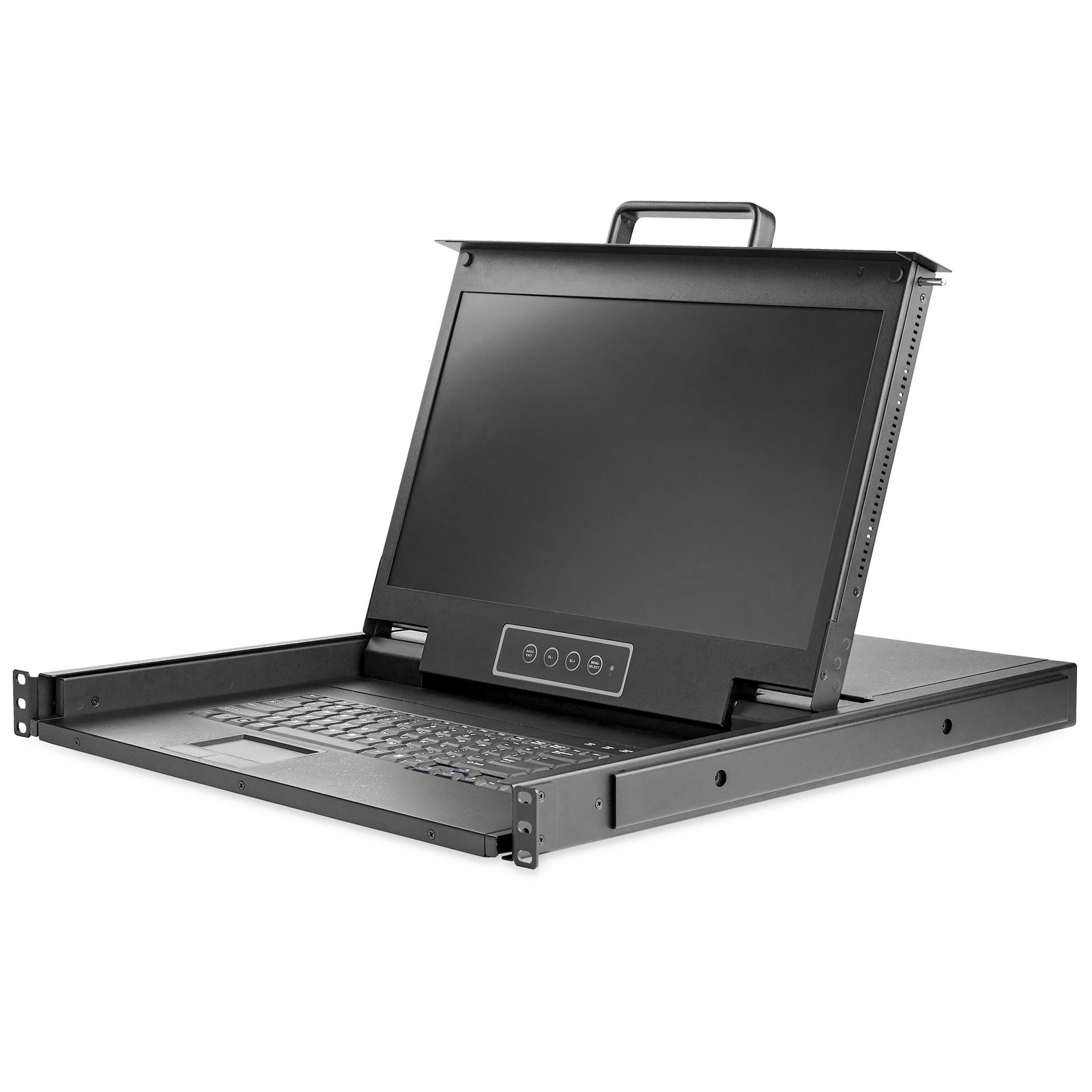 StarTech.com Rackmount KVM Console HD 1080p - Single Port VGA with 17" LCD Monitor for Server Rack RKCONS17HD