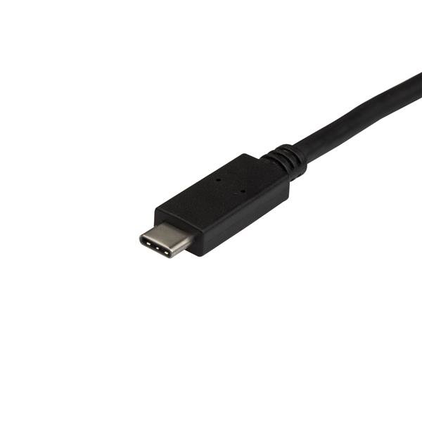 StarTech.com 1.6ft (50cm) USB-A to USB-C Charging Cable, USB 10Gbps, Charge  Sync, 3A - Cord USB31AC50CM