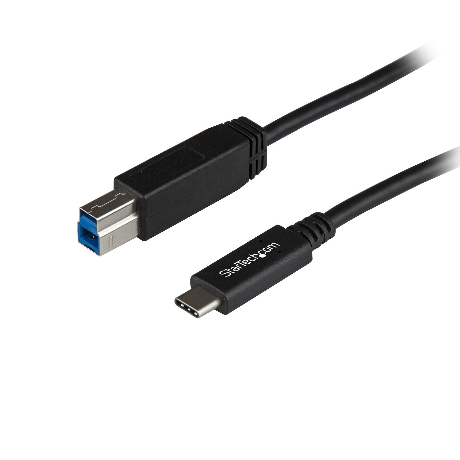 StarTech.com 3ft (1m) USB-B to USB-C Cable, USB 10Gbps, Data Cord, 3.2 Gen 2, Transfer USB31CB1M