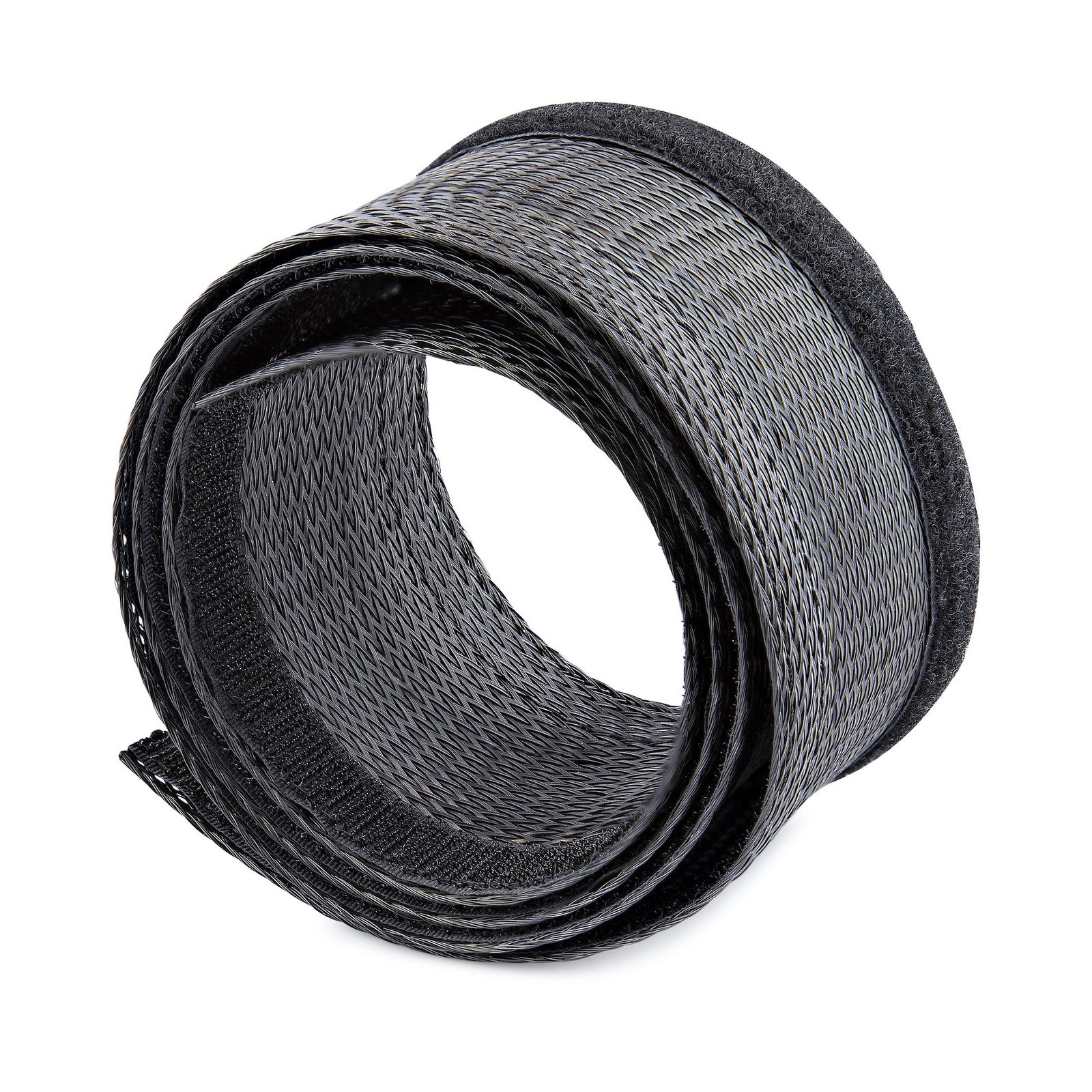 StarTech.com 10ft (3m) Cable Management Sleeve, Trimmable Heavy Duty Wrap, 1.2" (3cm) Dia. WKSTNCMFLX