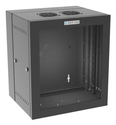 Vertiv Corp GL2418WMM-B-AF rack cabinet 12U Wall mounted Black GL2418WMMBAF