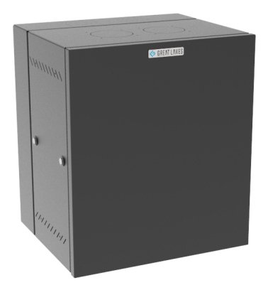 Vertiv Corp GL2418WMS-B-00 rack cabinet 12U Wall mounted Black GL2418WMSB00