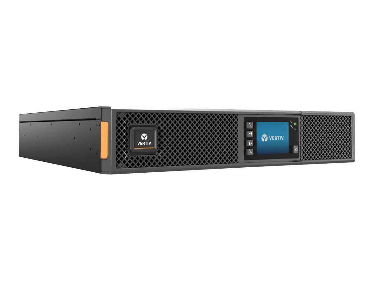 Vertiv Corp Liebert GXT5 Double Online Conversion UPS - 2000VA/2000W| 230V| With Rackmount Kit | GXT52000IRT2UXL