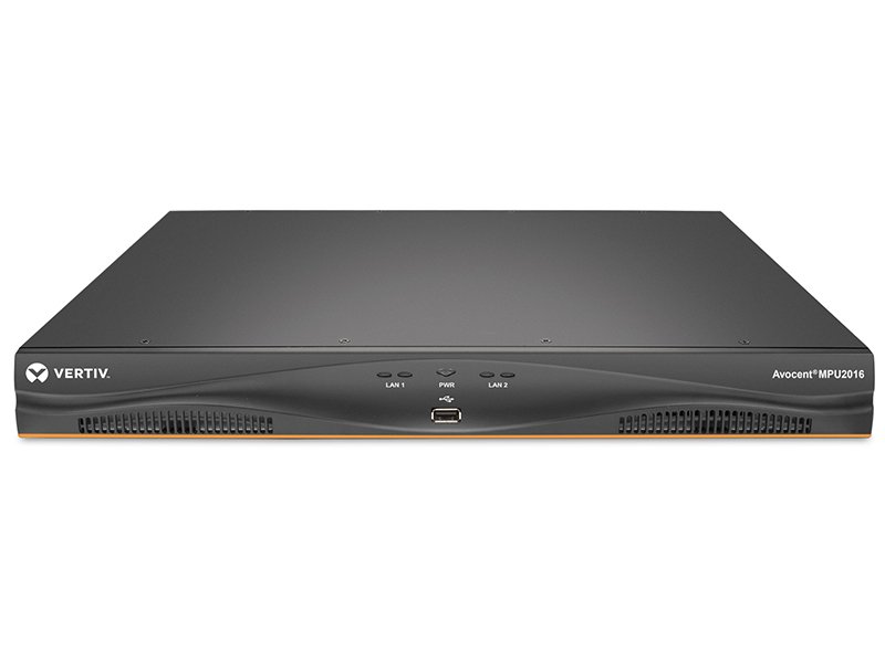 Vertiv Corp Avocent MPU2016DAC-400 KVM switch Rack mounting Black MPU2016DAC400