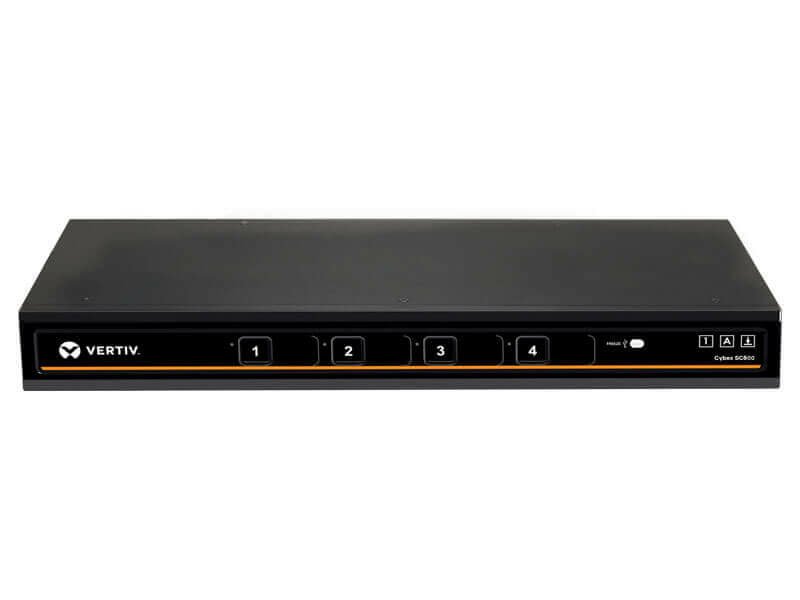 Vertiv Corp SC840DPH-400 KVM switch Black SC840DPH400