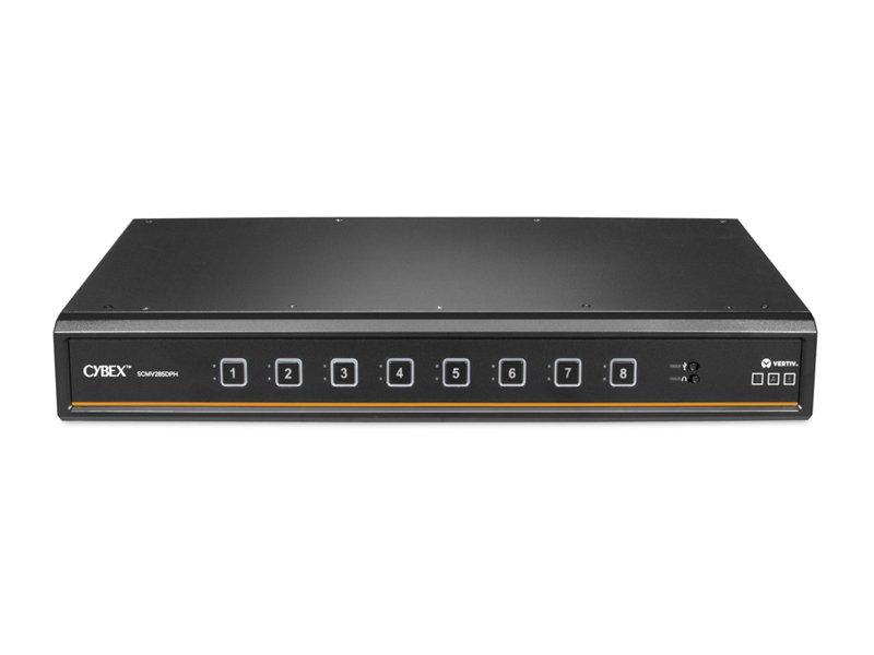 Vertiv Corp SCMV285DPH-400 KVM switch Black SCMV285DPH400