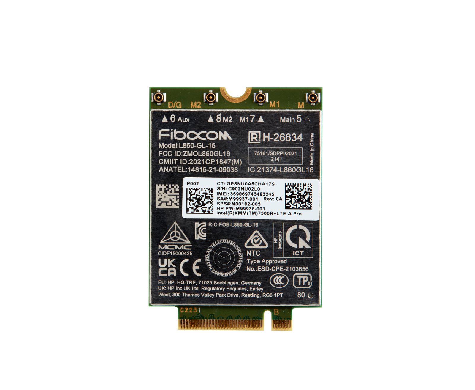 HP Business XMM 7560 R+ LTE-Advanced Pro WWAN 7P993AA