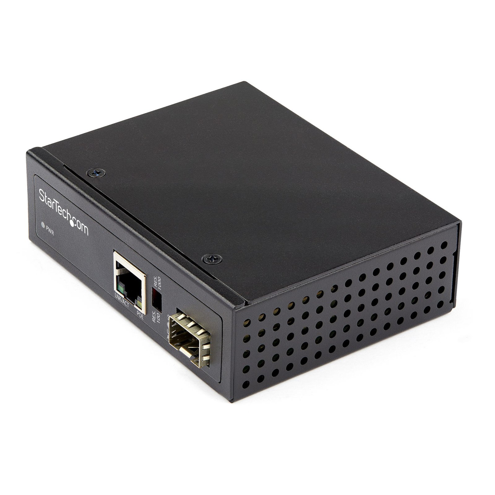 StarTech.com PoE+ Industrial Fiber to Ethernet Media Converter 60W - SFP RJ45 - IMC1GSFP60W