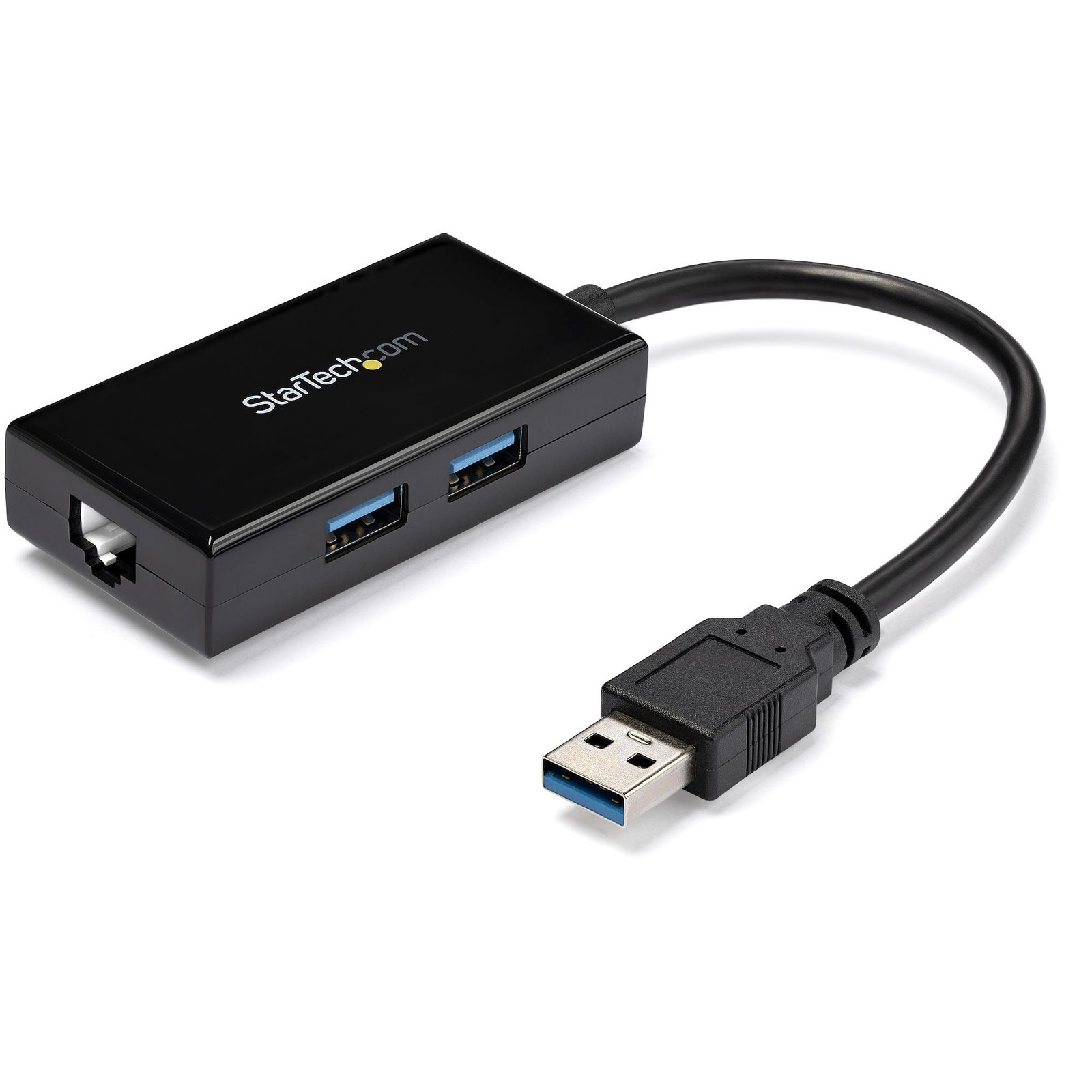 StarTech.com USB to Ethernet Adapter, 3.0 10/100/1000 Gigabit LAN Converter for Laptops, USB31000S2H