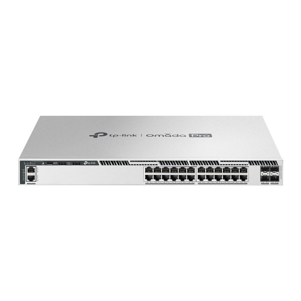 TP-Link Omada Pro S6500-24G4XF network switch Managed L3 Gigabit Ethernet (10/100/1000) 1U Grey S650024G4XF