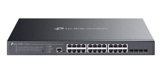 TP-Link Omada SG3428XMPP network switch Managed L2+ Gigabit Ethernet (10/100/1000) Power over (PoE)