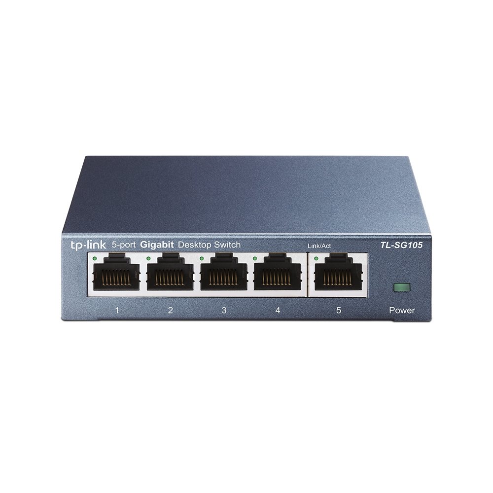 TP-Link TL-SG105 network switch Unmanaged L2 Gigabit Ethernet (10/100/1000) Black TLSG105