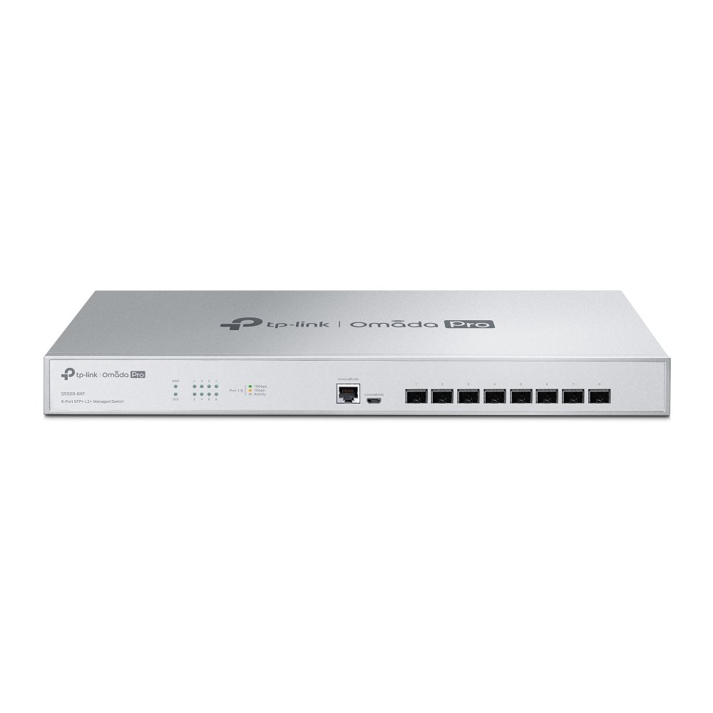 TP-Link Omada Pro 8-Port SFP+ L2+ Managed Switch S55008XF