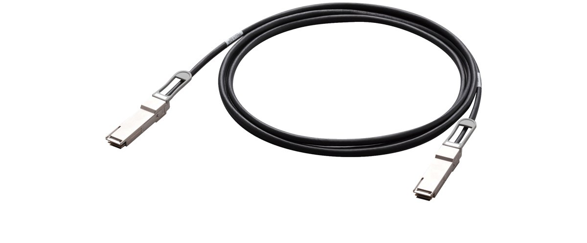 ALLIED TELESIS BOX AT-QSFP28-3CU InfiniBand/fibre optic cable 3 m Black, Stainless steel
