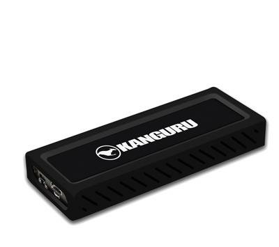KANGURU SOLUTIONS iStorage UltraLock Superspeed+ USB-C M.2 NVMe External SSD 4 TB| Secure Portable U3-NVMWP-4T