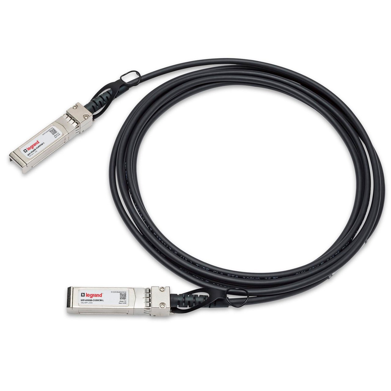 LEGRAND - OPTICS SFP-H10GB-CU50CM-L InfiniBand/fibre optic cable 0.5 m SFP+ Black, Silver