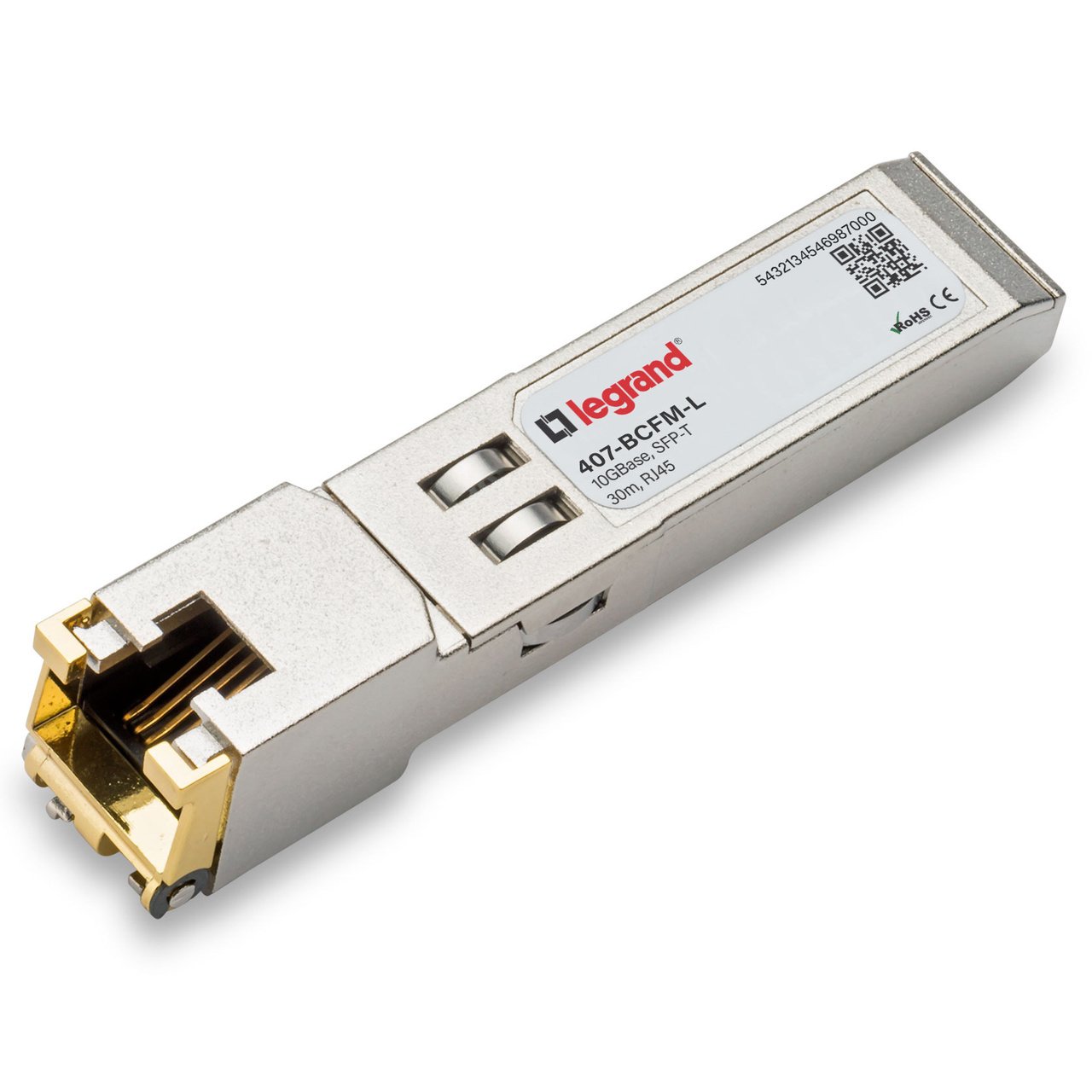 LEGRAND - OPTICS 407-BCFM-L network transceiver module Copper 10000 Mbit/s SFP+