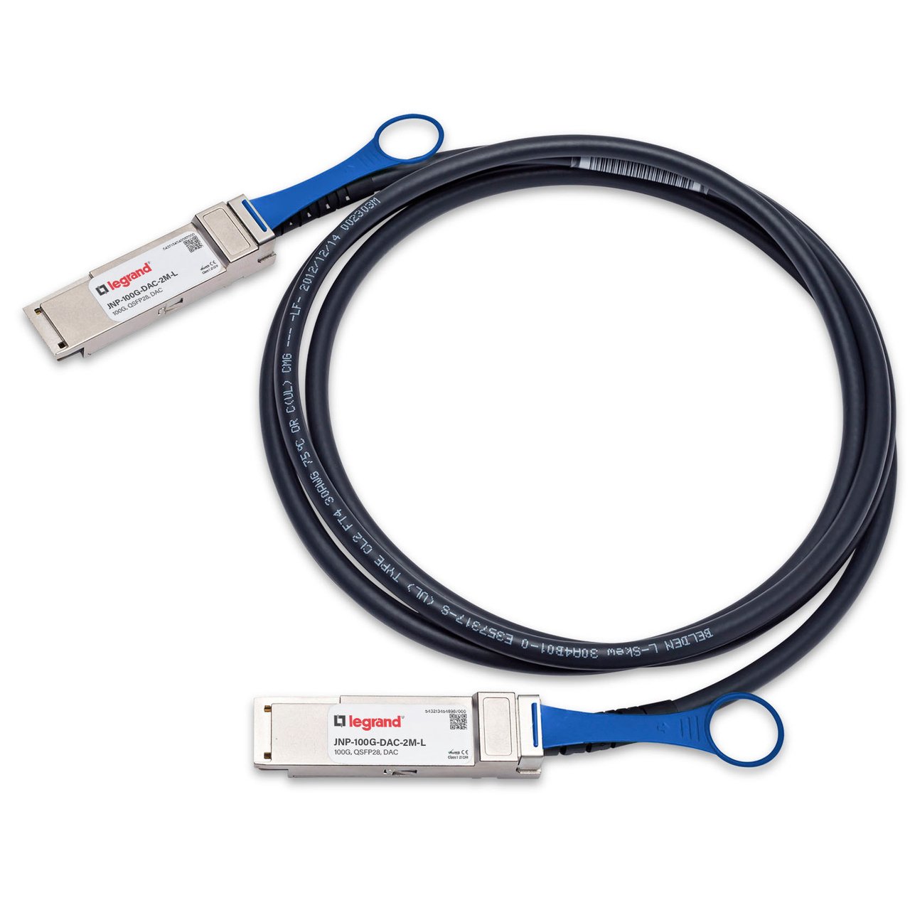 LEGRAND - OPTICS JNP-100G-DAC-2M-L InfiniBand/fibre optic cable QSFP28 Black