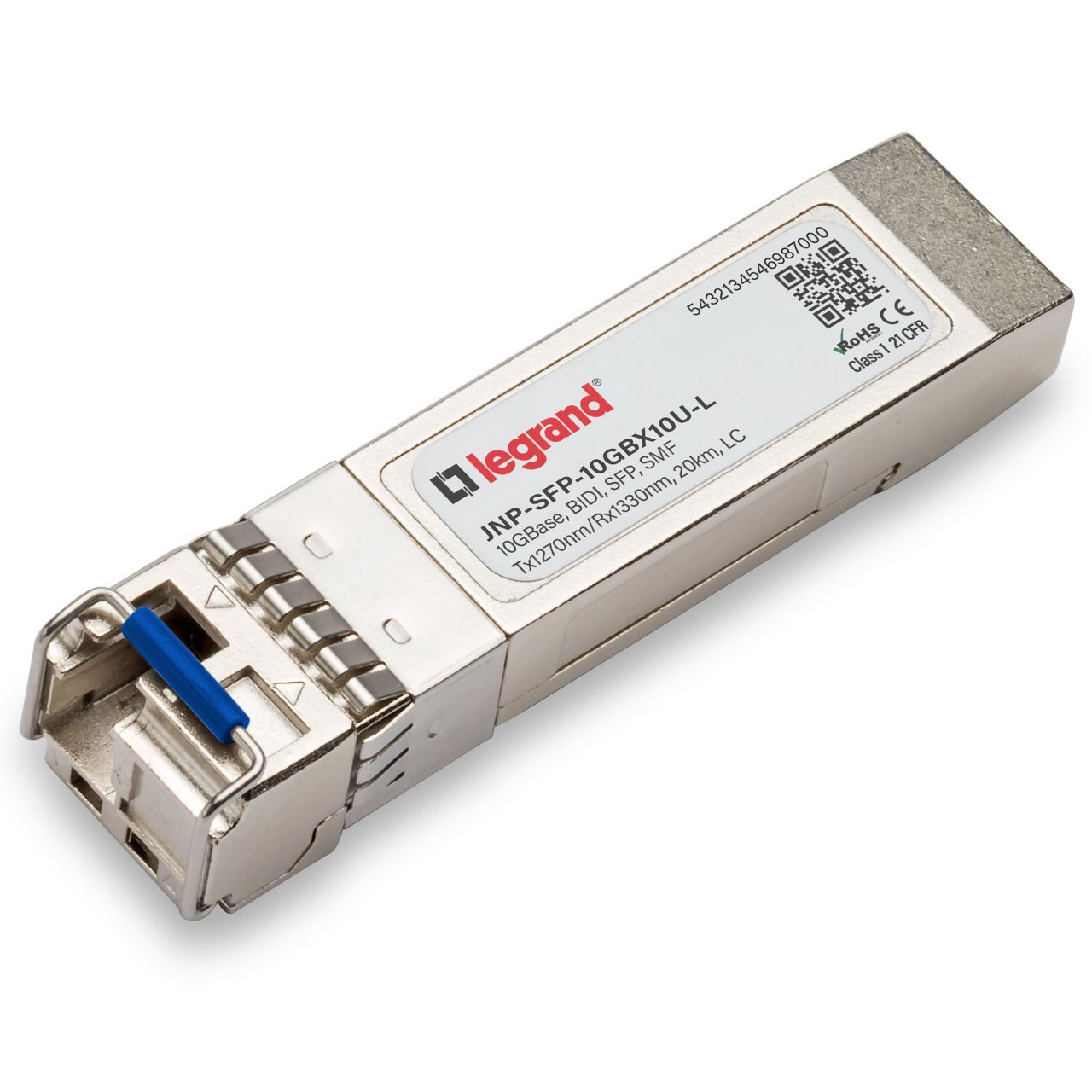 LEGRAND - OPTICS JNP-SFP-10GBX10U-L network transceiver module Fiber optic 10000 Mbit/s SFP+